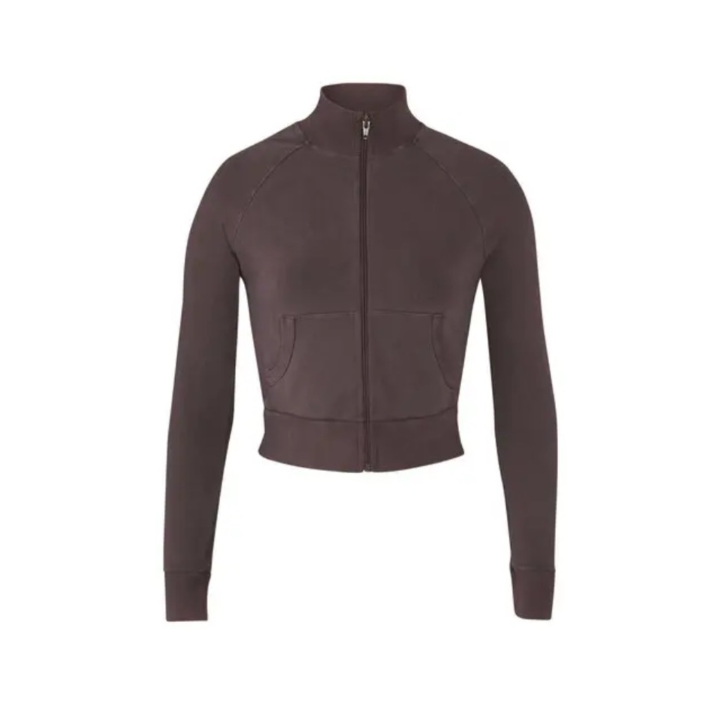 skims outdoor collection track jacket size small